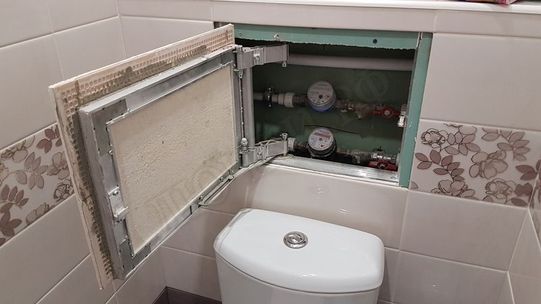 Люк под плитку Нажимной Секрет-Лайт 200*650 Люк под плитку Нажимной Секрет-Лайт 200*650