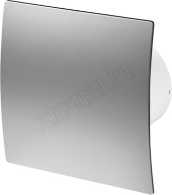 Вытяжной вентилятор Awenta System+, Silent, 100 KWS100M, Escudo, PET100, Серебро (сатин), пластик Вытяжной вентилятор Awenta System+, Silent, 100 KWS100M, Escudo, PET100, Серебро (сатин), пластик