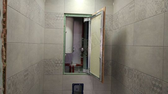 Люк под плитку Нажимной Секрет-Лайт 200*650 Люк под плитку Нажимной Секрет-Лайт 200*650