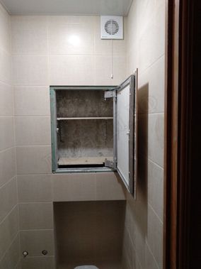 Люк под плитку Нажимной Секрет-Лайт 200*650 Люк под плитку Нажимной Секрет-Лайт 200*650