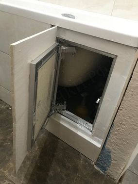 Люк под плитку Нажимной Секрет-Лайт 200*650 Люк под плитку Нажимной Секрет-Лайт 200*650