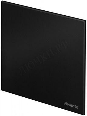 Вытяжной вентилятор Awenta System+, Silent, 125 KWS125H, Trax, PTCB125M, Чёрный матовый, пластик Вытяжной вентилятор Awenta System+, Silent, 125 KWS125H, Trax, PTCB125M, Чёрный матовый, пластик