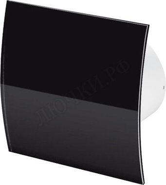 Вытяжной вентилятор Awenta System+, Silent, 100 KWS100T, Escudo, PECB100P, Чёрный глянцевый, пластик Вытяжной вентилятор Awenta System+, Silent, 100 KWS100T, Escudo, PECB100P, Чёрный глянцевый, пластик