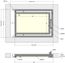 Люк под плитку Шагма для плитки 500*300 (требуемый размер проема 510*335, размер люка 460*333) Люк под плитку Шагма для плитки 500*300 (требуемый размер проема 510*335, размер люка 460*333)